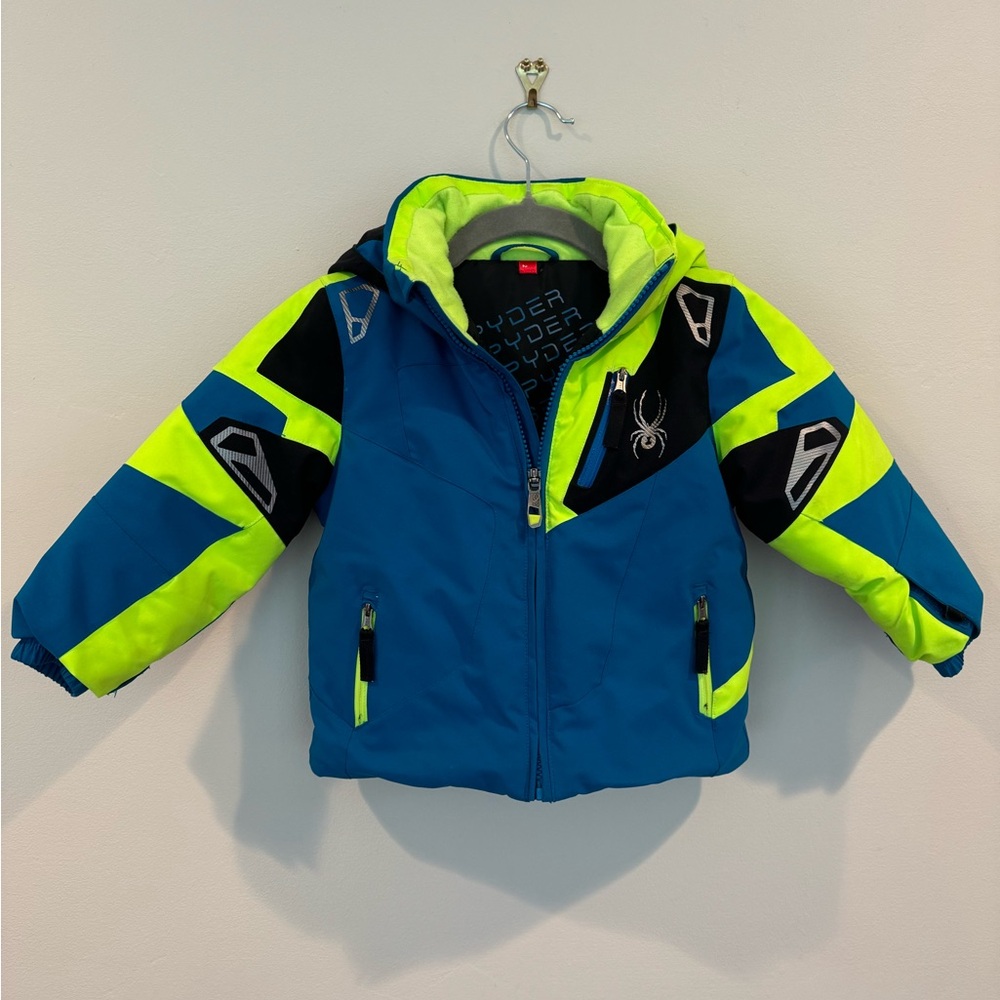 Spyder Boys Mini Leader Jacket  - Insulated Ski‎ Jacket - Winter - Size 2